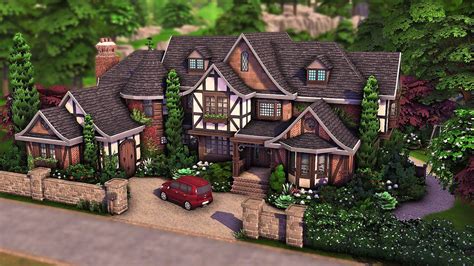 sims 3 tudor mansion|Large Tudor House by Y33haw .